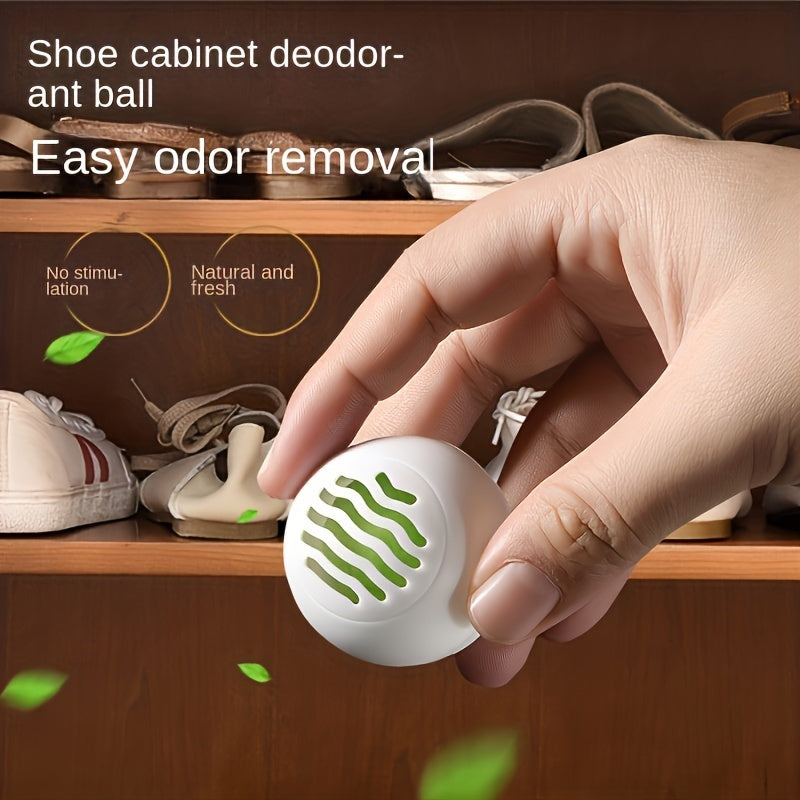 6/12pcs Long-Lasting Shoe Deodorant Balls for Fresh and Clean Feet - Aromatic Solid Air Cleaning Balls for Home, Room Decor, and Aromatherapy Gift