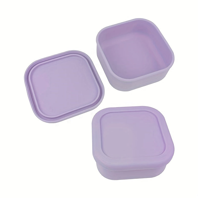 Get yourself a handy 1pc Silicone Storage Box that doubles as a Crisper Box and Portable Lunch Box, perfect for teenagers and working professionals at school, the canteen, or back-to-school. Ideal for use in the classroom, at college, for school