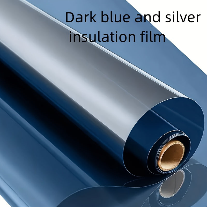 Solar insulation film offers thermal insulation, sun protection, UV protection, one-way perspective, and prevention against peeping with just one roll.