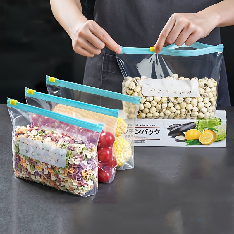 Thickened Vacuum Bag with Zipper Seal for Household Food Storage in the Refrigerator