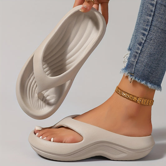 Summer 2024 Women's Casual Thick Sole Flip-Flops