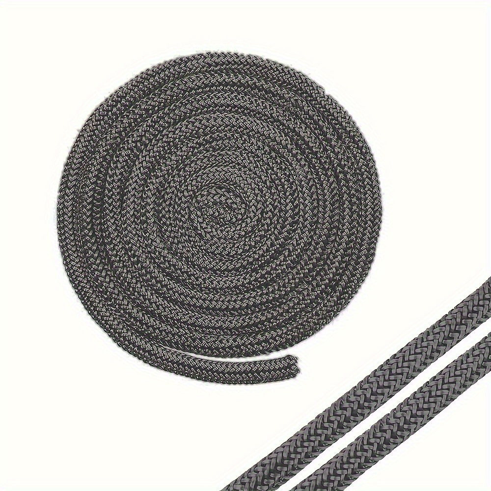 Essential Heat-resistant Seal Rope Gasket for Wood Stove Doors - Available in 6/8/10/12mm Sizes, 2m Length - A Must-Have Accessory for Home Kitchens for Effective Heating & Cooling