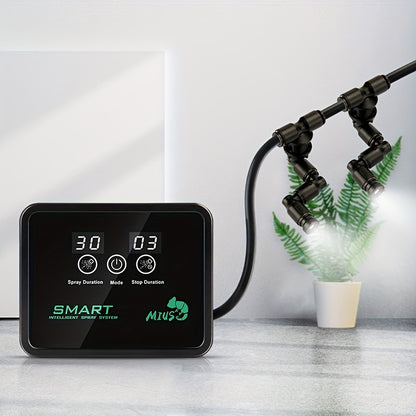 5V USB Smart Sprinkler System with Timed Plant Humidification