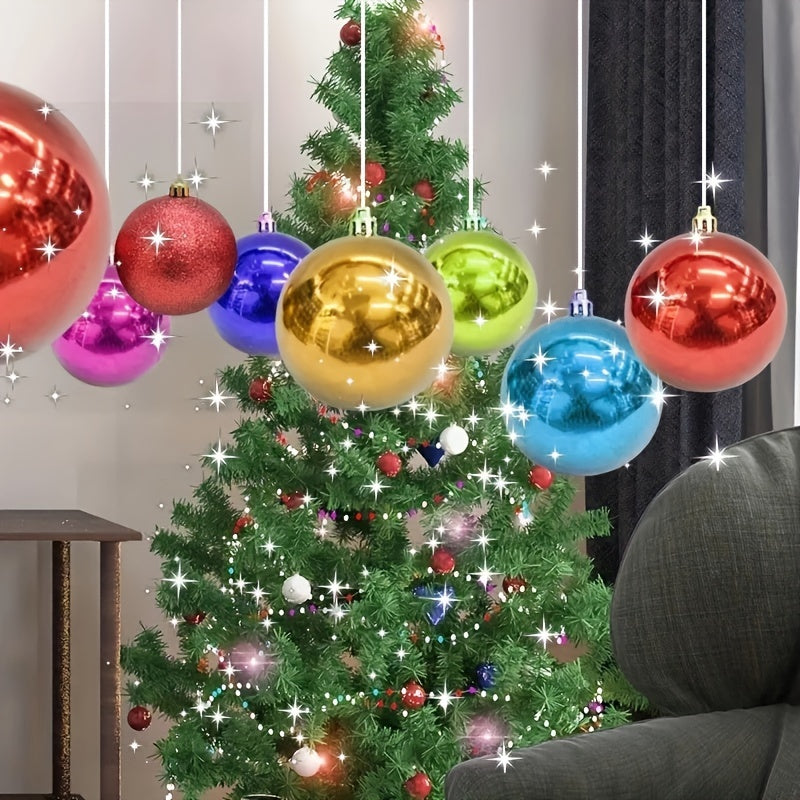 24 new Christmas ball decorations for use in shopping malls, hotels, KTV, holidays, and wedding parties.