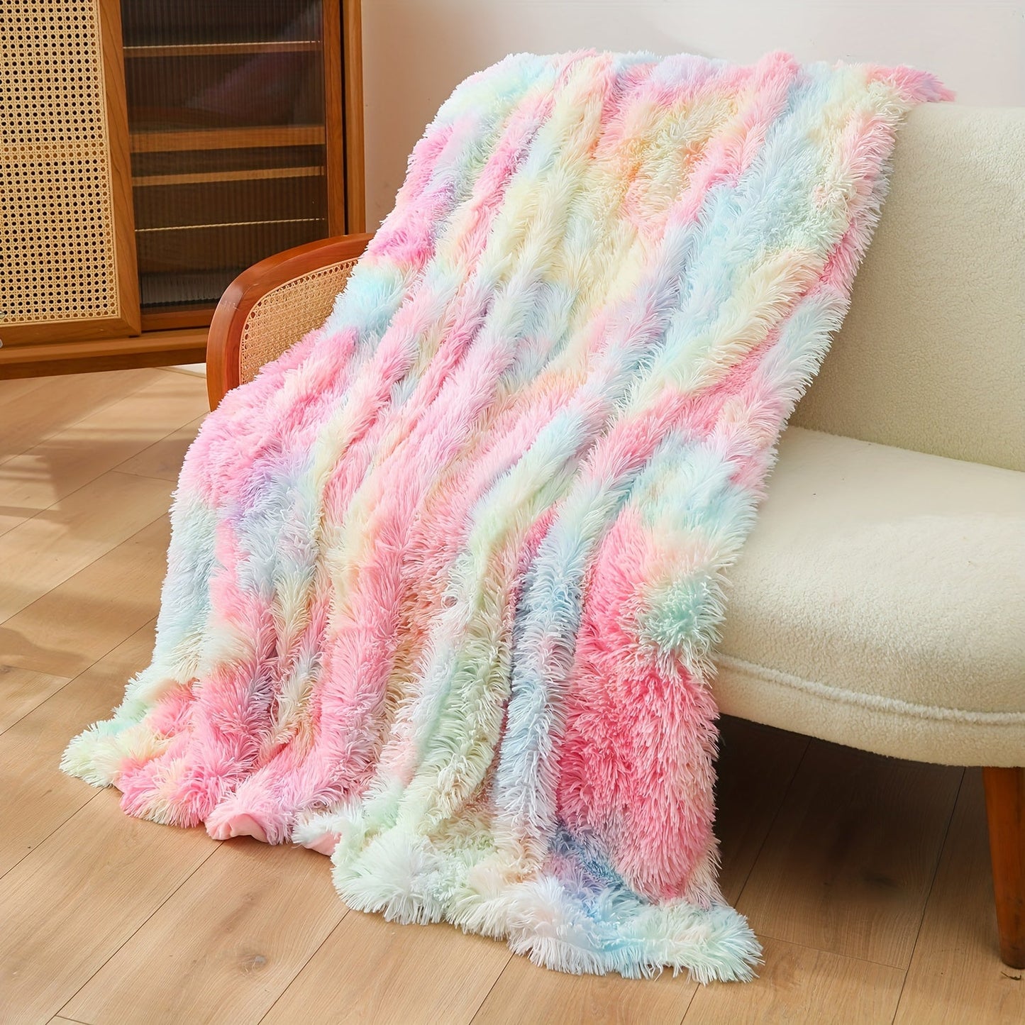 Bohemian-Inspired Plush Throw Blanket - Luxuriously Soft, Cozy, and Versatile for Any Season - Great for Snuggling on the Couch, Keeping Warm in Bed, or Chilling Outdoors - A Stylish and Practical Gift Idea for Relaxing, Staying Comfortable, and Enjoying