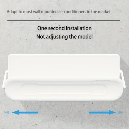 The UAO Adjustable Air Conditioner Deflector is a battery-free solution for wall-mounted ACs that prevents direct airflow, making it perfect for bedroom use. This ventilation plate is universal and requires no power.