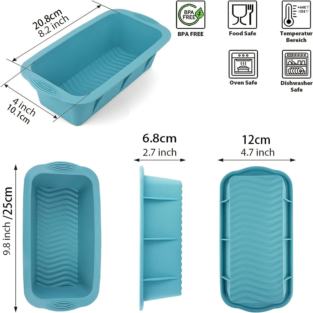 Kitchen Baking Tool: Food-Safe Silicone Mold for Homemade Bread, Cheese Cakes, and Pastries