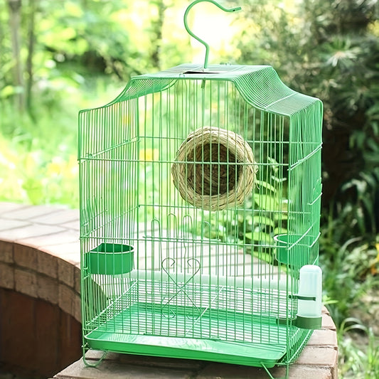 10pcs Plastic Bird Feeder and Drinker - Suitable for various bird species