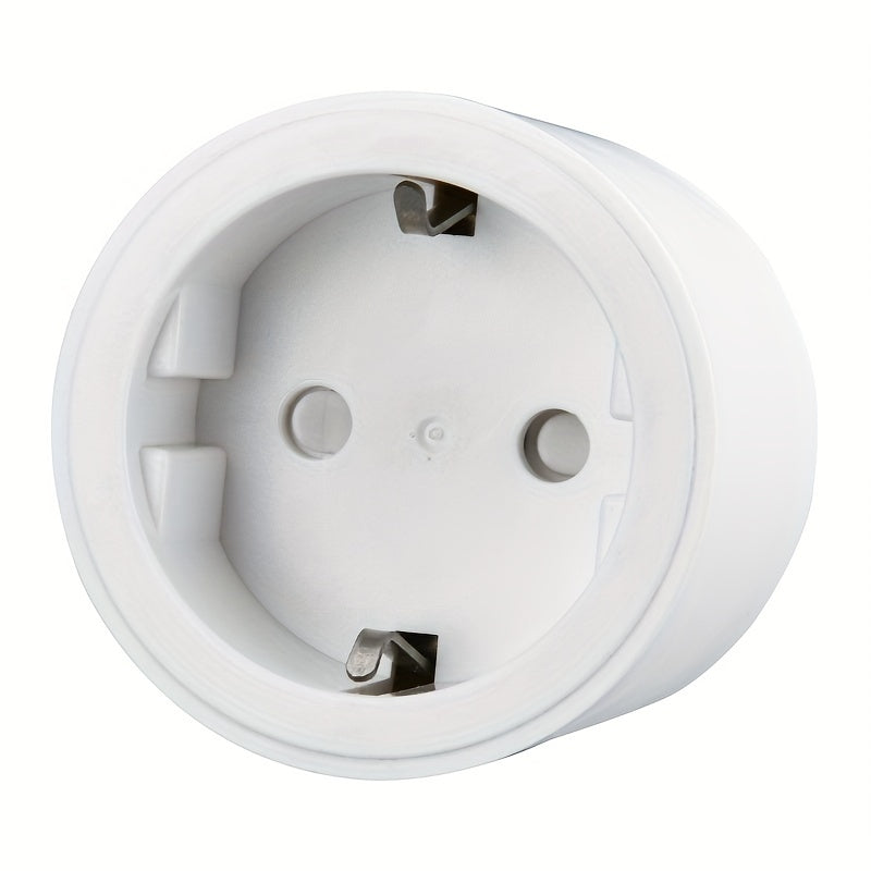 4pcs Smart WiFi Outlets with Energy Monitoring, App & Voice Control, Timer Function, 16A 3840W, European Standard Plug