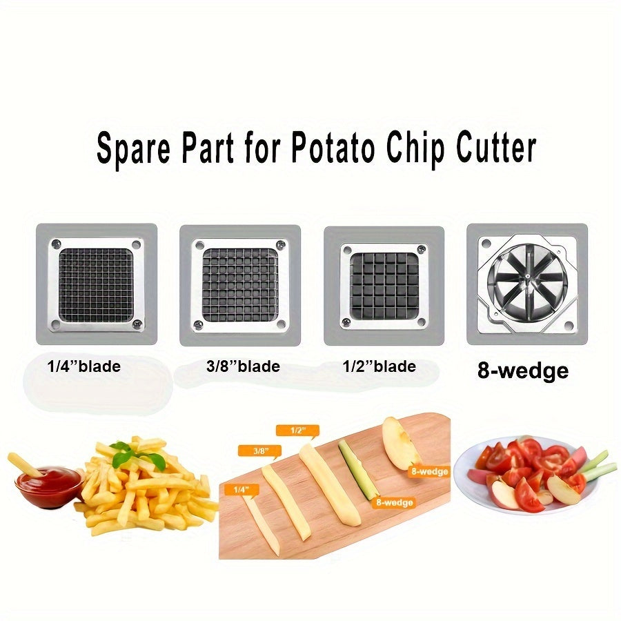 Potato Slicer Knife Head Accessories - Multifunctional Vegetable Cutter Replacement Head - Spare Knife Head for Kitchen Supplies