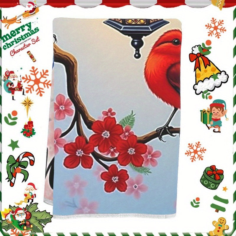 1 piece of 18 by 66.04 cm soft Christmas towel - perfect for adding a festive touch to your home during the wintertime.