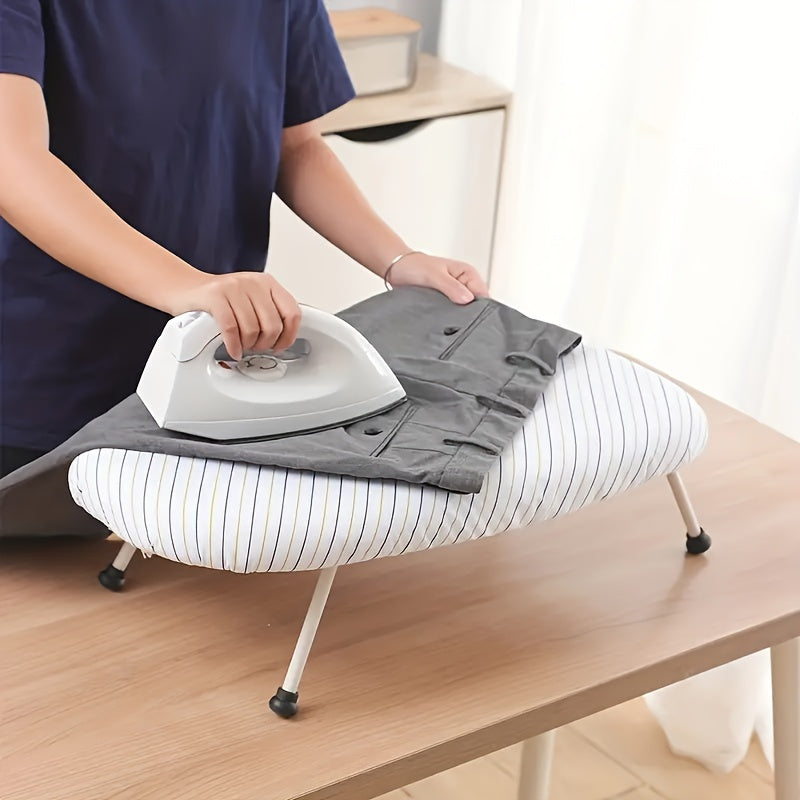 Professional Foldable Ironing Board with Strong Support, 59.94cm x 36.83cm, Thick Cover Cloth - Perfect for Home Use