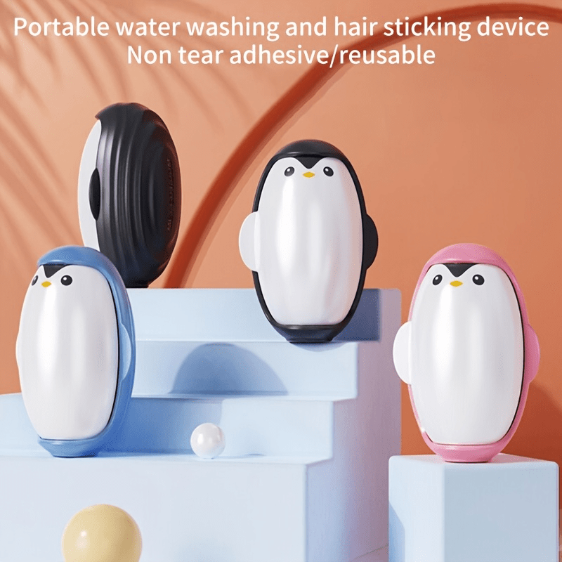 Reusable pet hair remover, portable lint roller made of plastic, suitable for cats, can be used on clothes, sofas, carpets, and cars.