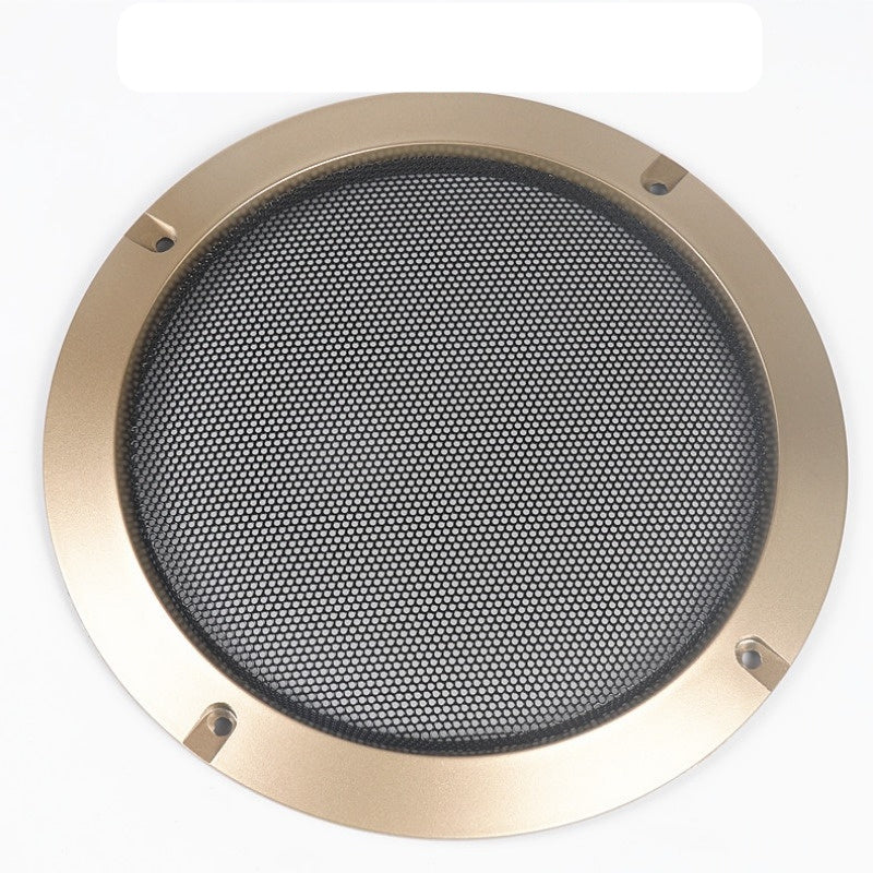 Get the 1pc Premium Black Mesh Speaker Grille for a perfect fit of 5.08cm to 25.4cm. It's easy to install with included mounting screws and features a durable metal enclosure for home audio and car stereo systems. Ideal for DIY projects and audiophiles