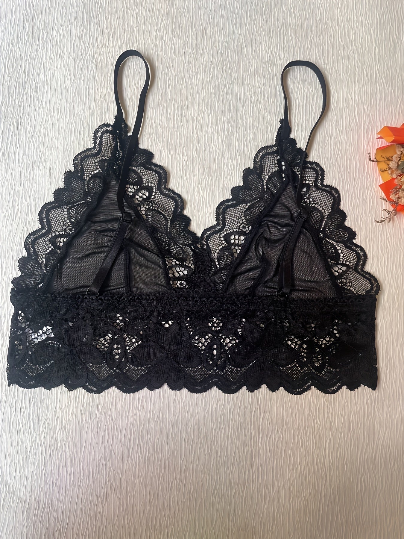 Sheer Lace Bra for Women