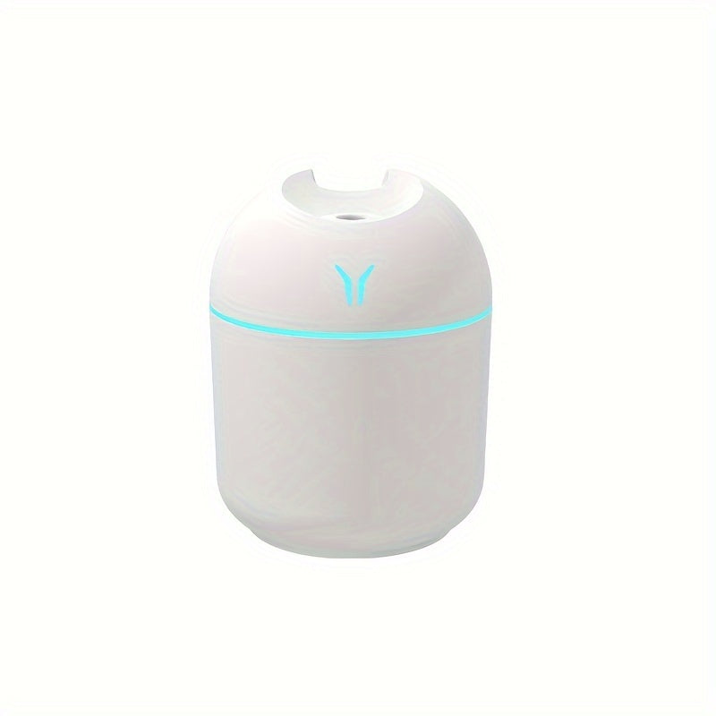 USB-Powered Essential Oil Aroma Diffuser & Humidifier with Cold Mist, Colorful Night Light - Enhances Room Freshness & Plant Health, Available in White, Mint Green, Pink, Home Aroma Diffuser