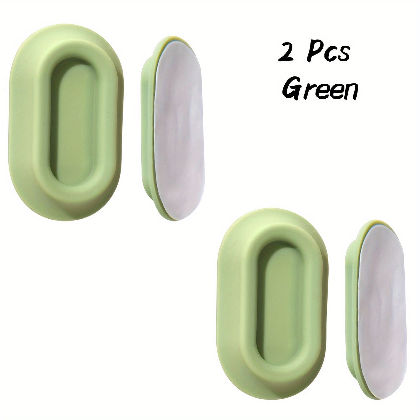 Circular magnetic remote control brackets available in sets of 2, 5, or 10. This casual style silicone wall-mounted hook is practical and features anti-slip strong adhesive, eliminating the need for drilling.