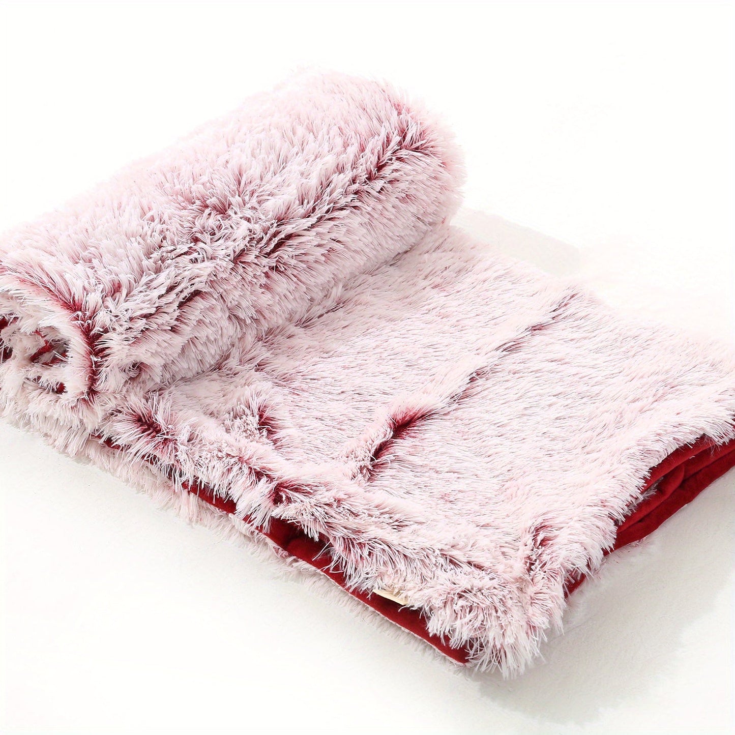 Soft and comfortable double-layer plush sofa blanket, perfect for keeping warm and cozy in your office, on the couch, bed, or during a nap. Ideal for both home and office use.