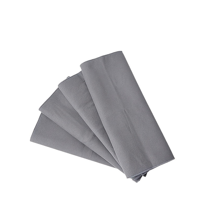 Magic Cloth Microfiber Wipes available in a 5-pack or 10-pack, featuring a sleek contemporary oblong shape. Made with non-woven fabric, these wipes are multi-functional with no water marks and excellent water absorption. Perfect for cleaning in the