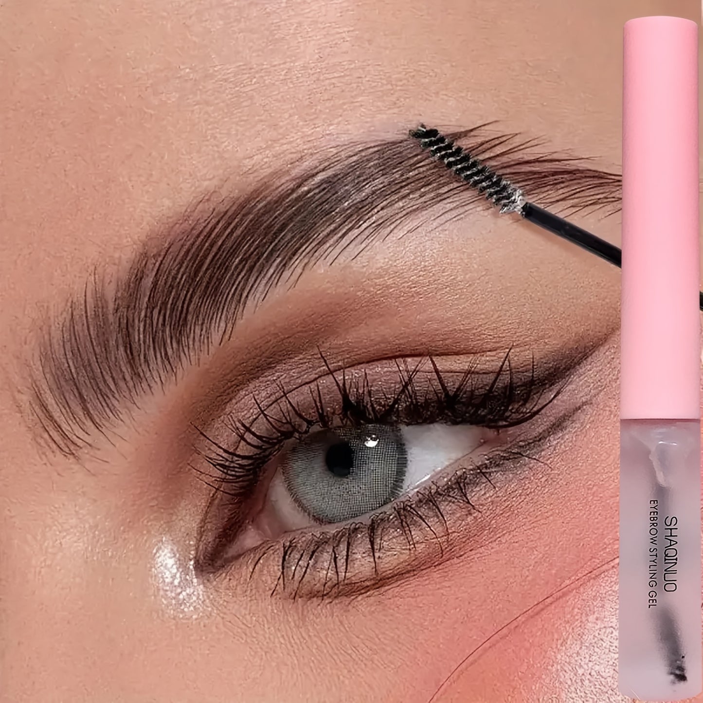 3D Wild Eyebrow Fixing Glue with long-lasting waterproof and sweat-proof formula for bold and natural brows. Ideal gift for women on Valentine's Day or Mother's Day.