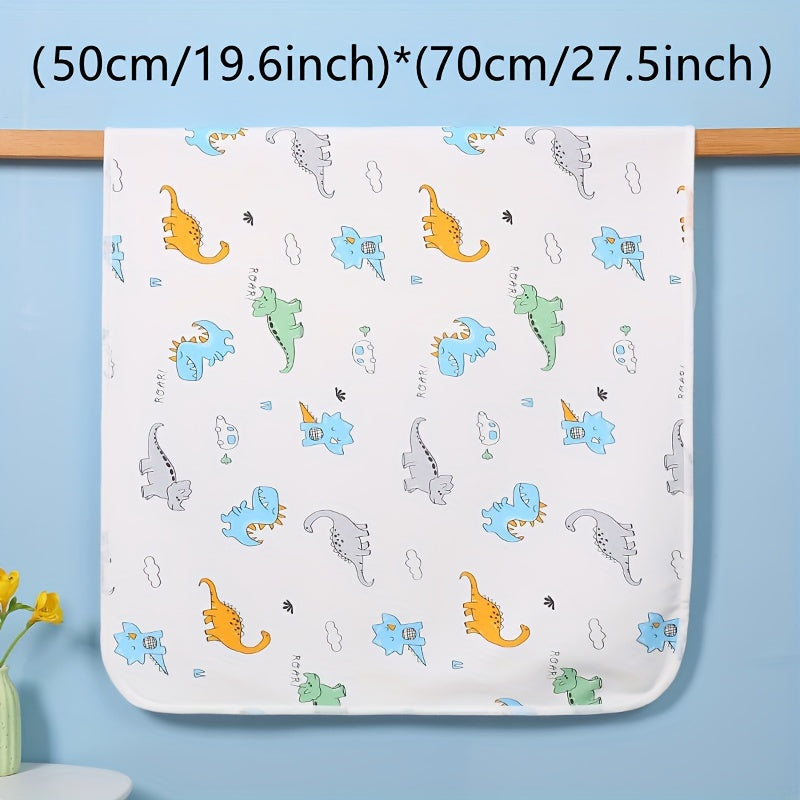 Waterproof Diaper Changing Pad with Cartoon Pattern, Washable Potty Training Mat. Reusable Mattress ideal for Christmas, Halloween, Thanksgiving, New Year's, and Valentine's Day gifts.