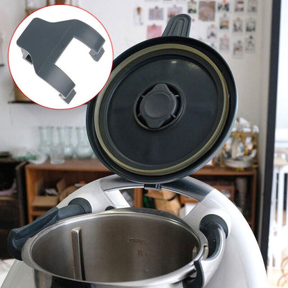 Thermomix bilan mos keladigan qozon qopqog'i klipi ushlagichi - TM6, TM5, TM31 tutqichlari uchun plastik qistirma - Elektrsiz