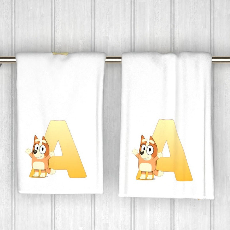 Brighten up your kitchen with these 2 Cartoon Style Alphabet Kitchen Towels, measuring 45.72*66.04 cm each. Perfect for kids, these fun and colorful dish towels feature cute letter designs. Add a touch of uniqueness to your home with these cartoon