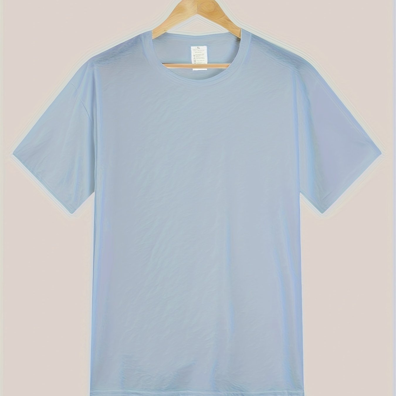 Cotton crew neck t-shirt for men