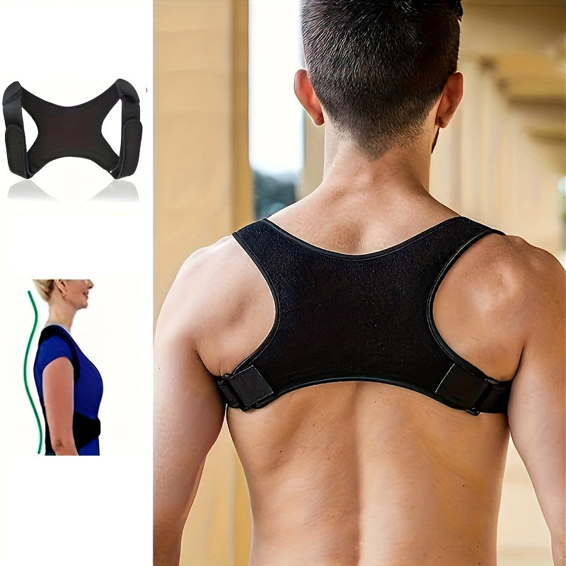 Adjustable back support strap for men and women, hand wash only.