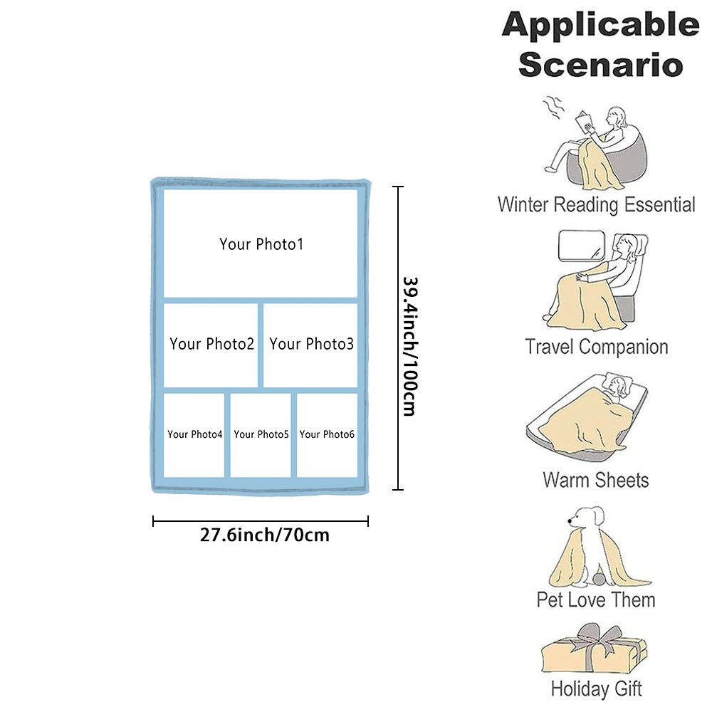 Настройте фланелевое фотопокрывало - уютный и мягкий плед с вашим изображением - идеально подходит для подарков, дома, офиса или для комфортного использования в пути.