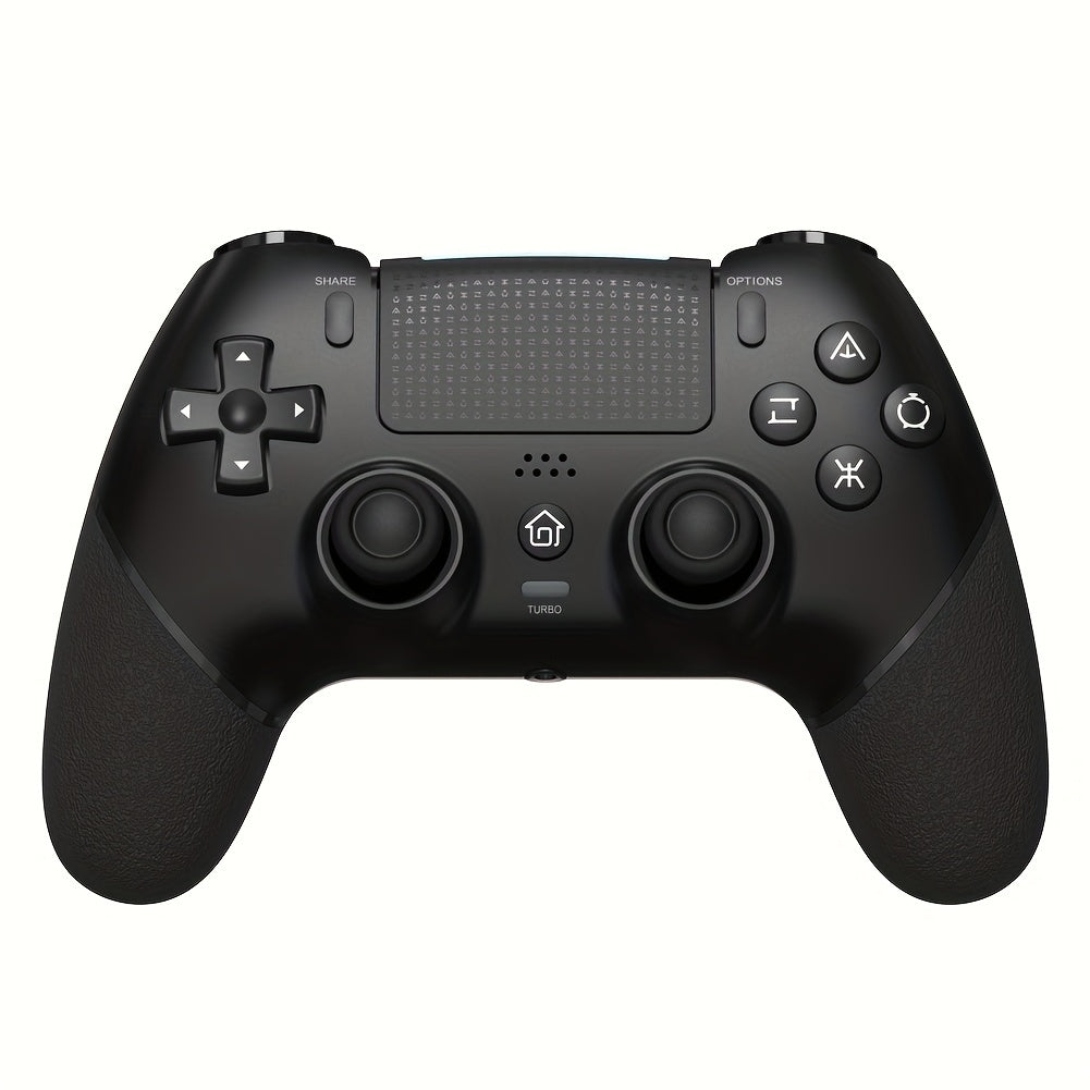 DOBE FOMIS Wireless Controller for PS4/PS4 Pro/PS4 Slim - No Drift, Hall Effect Joysticks, 3.5mm Speaker Jack, 6-Axis Motion Sensor, Turbo Function