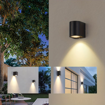 LED Wall Lamp for outdoor garden lighting, available in 3W and 6W options. Suitable for use in gardens and porches.