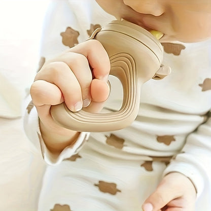 [Top Pick] Set of 4: Food Feeder with 3 Soothing Items - Fruit Feeder, Teething Toy, High-Quality BPA-Free Silicone