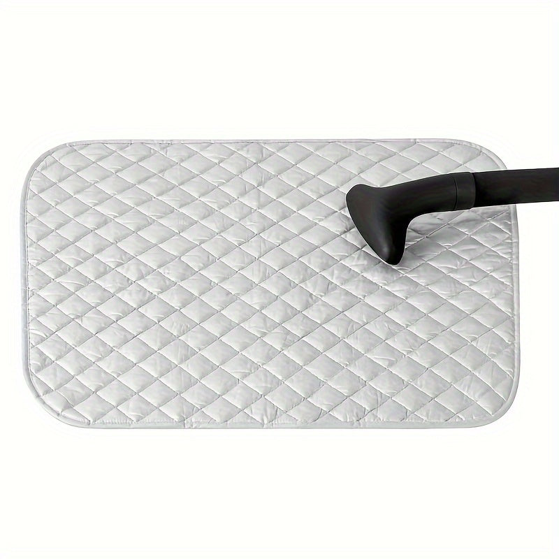 Household Foldable Portable Heat Insulation Ironing Mat with Silvery Coating - Ideal for Ironing Heat Insulation