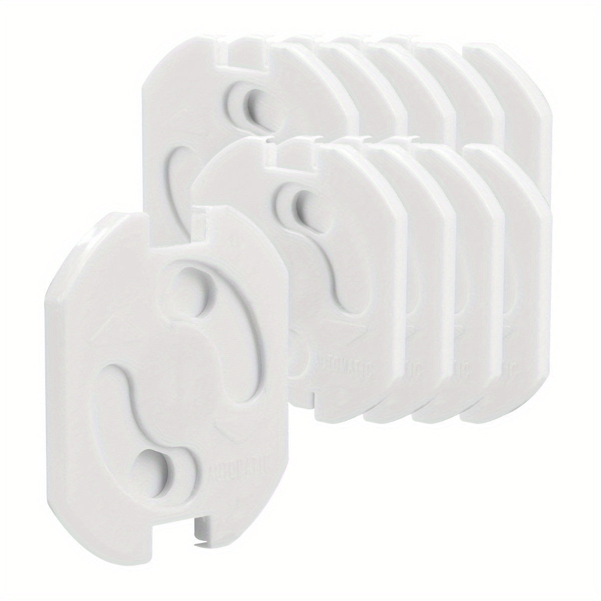 30 Youngsters Safety Outlet Covers - Simple Installation, No Tools Required - Made of BPA-Free White Plastic - Great for Home & Travel, TWO DADS Approved - Ideal for Christmas and Thanksgiving.