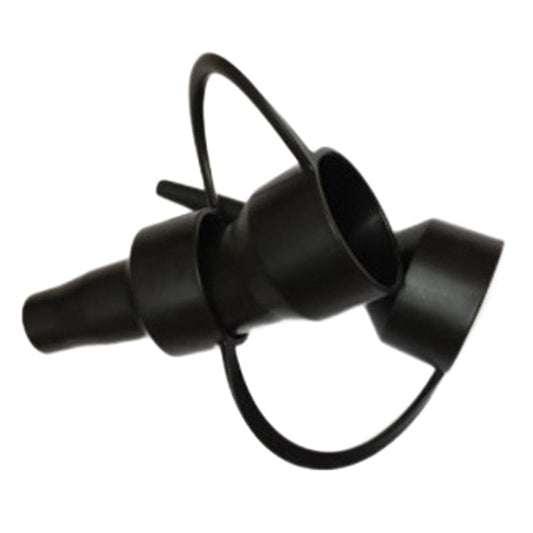 Black Air Nozzle Replacement Inflator Adapter for Pump Nozzle Head with 3 Sizes