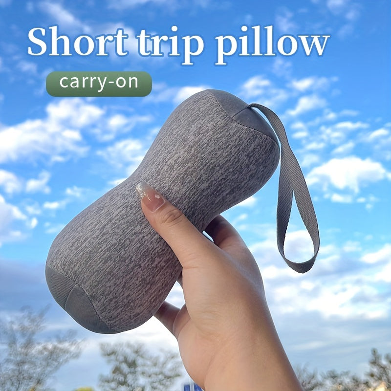 Mini neck pillow with portable Tsutsu U-shaped design, perfect for adults to use while traveling, sleeping, or working in the office.