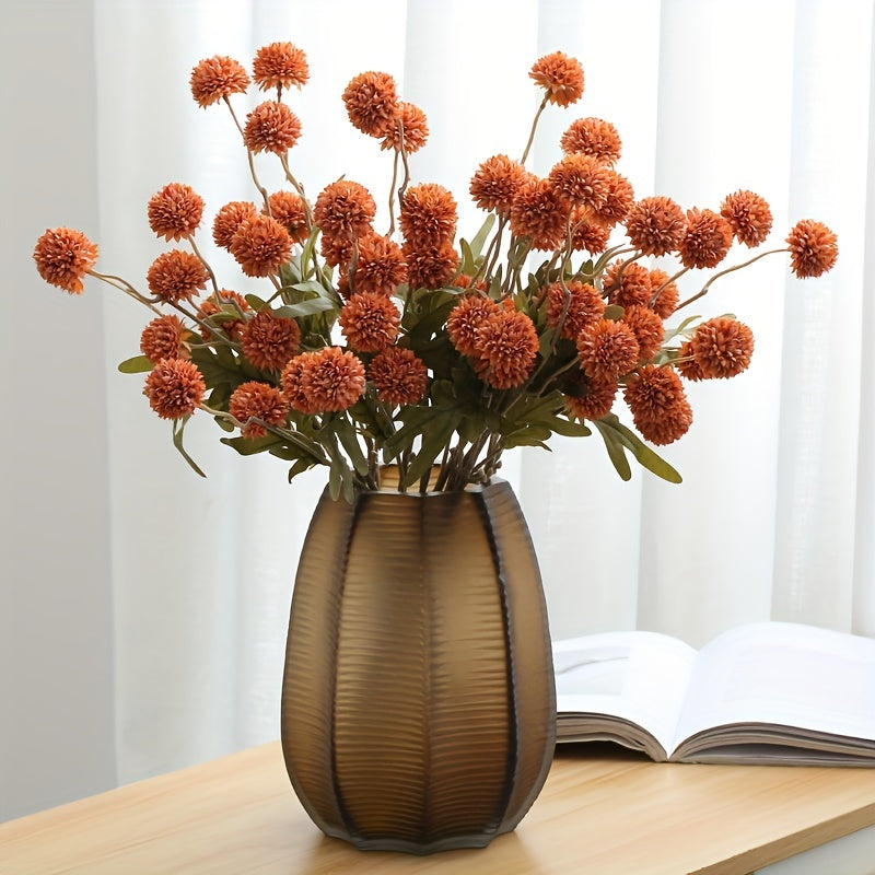 Dried dandelion bouquet for various occasions, including weddings, birthdays, and holidays.