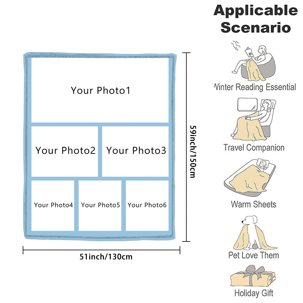 Настройте фланелевое фотопокрывало - уютный и мягкий плед с вашим изображением - идеально подходит для подарков, дома, офиса или для комфортного использования в пути.