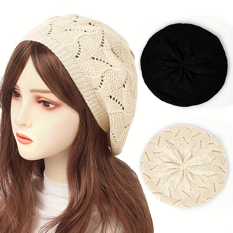 Breathable beret hats for women - ideal for daily wear.