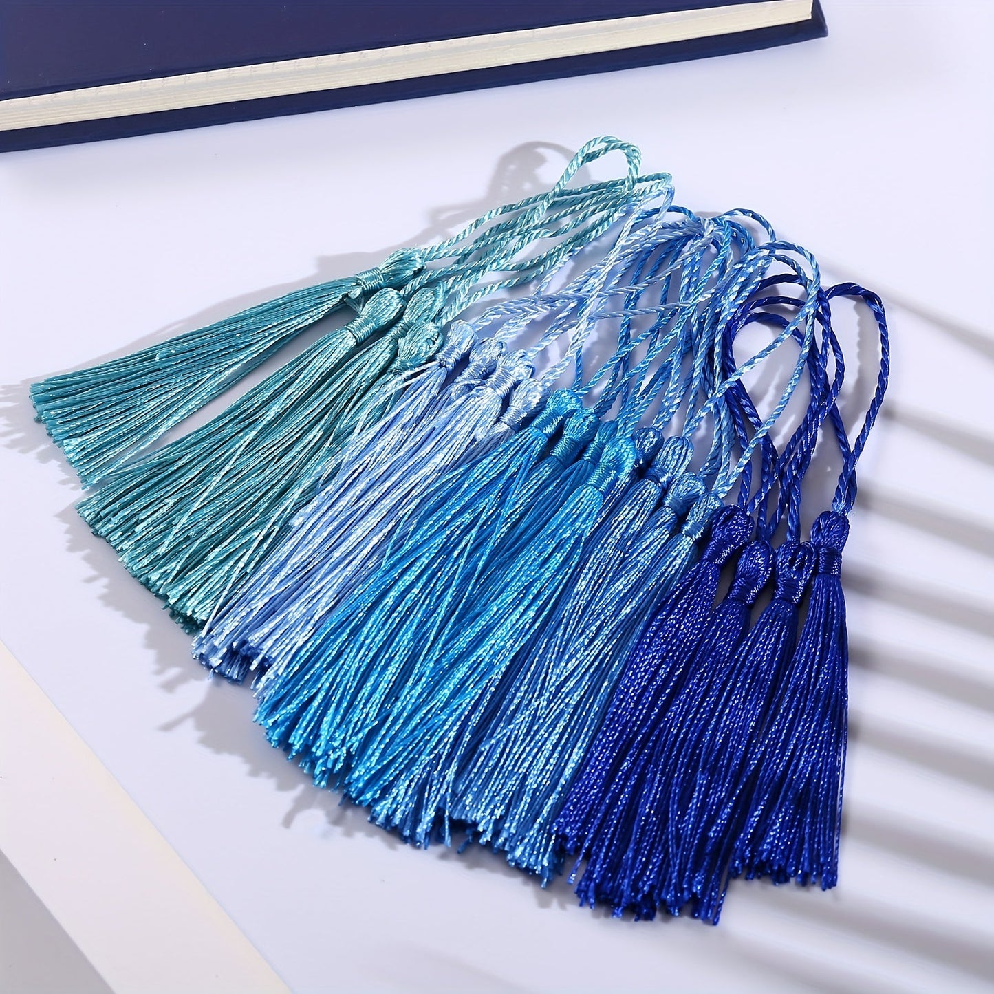 Bookmark tassels for crafts, keychain, and graduation - 100 to 144 pieces available. Perfect for DIY projects, jewelry making, and marking your favorite books. Ideal for adding a touch of elegance to your creations.