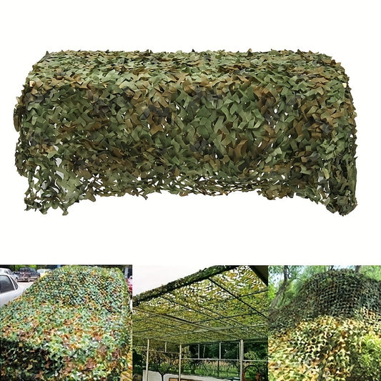 1pc Outdoor Camo Netting for Military Sunshade, Hunting and Party Decoration