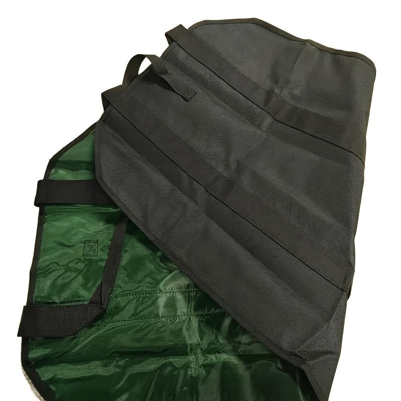 Firewood Log Carrier Bag made of durable PVC material with a large capacity for transporting and storing wood. Perfect for camping, bonfires, and home use.