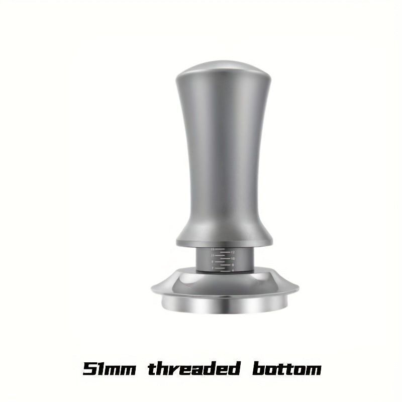 This high-quality Stainless Steel Espresso Tamper is designed for precision, with adjustable depth and a calibration spring to ensure the perfect tamping every time. Ideal for both professional baristas and home use.