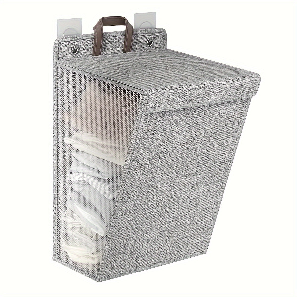 Wall-mounted laundry basket for home storage, 1 piece