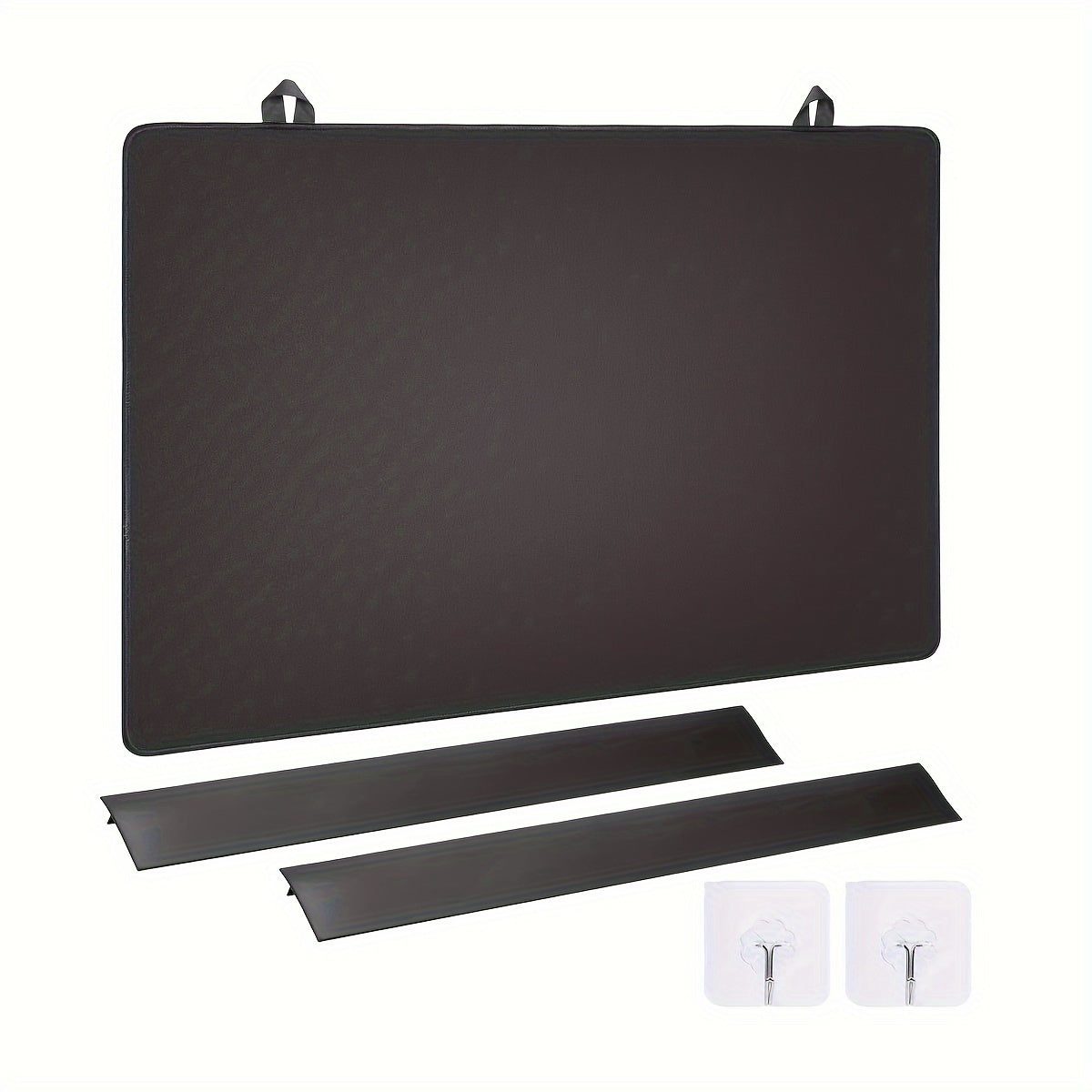 Protect your electric stove with this set that includes a glass top cover measuring 72.39x 52.07cm, along with 2 stove gap covers. The natural rubber stovetop mat and ceramic glass protector prevent scratching and keep your cooktop looking new. These