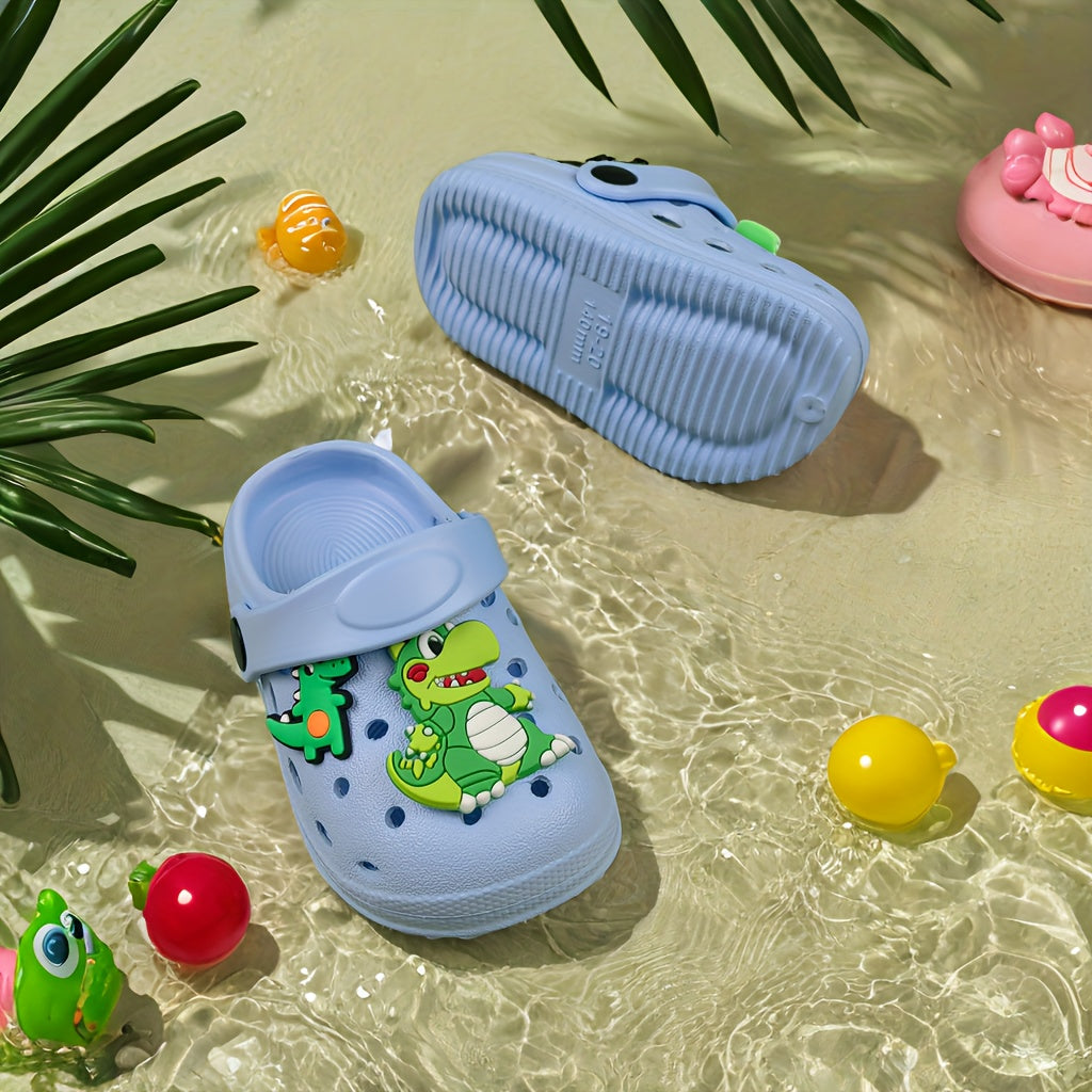 Kids' Summer Clogs - Breathable EVA Sandals with Cartoon Design - Perfect for Indoor/Outdoor wear.