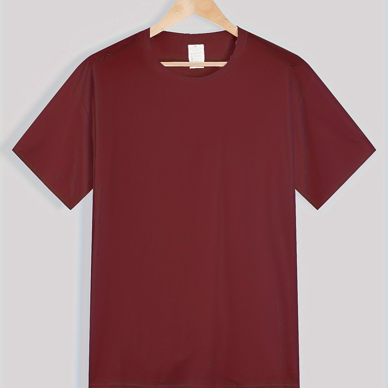 Cotton crew neck t-shirt for men