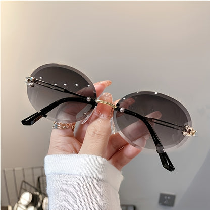 Fashionable Women's Gradient Sporty Sunglasses, Durable Plastic Frame for Running & Outdoor Activities