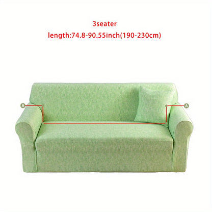 Sofa cover with elastic spandex for lounge chair, available in various sizes.